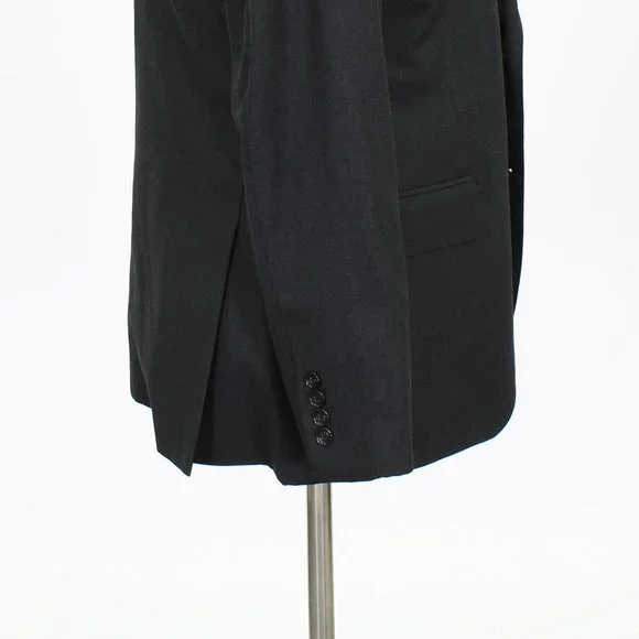 J. Crew Ludlow 42R Gray Solid 2-Button Sport Coat Blazer Jacket V213